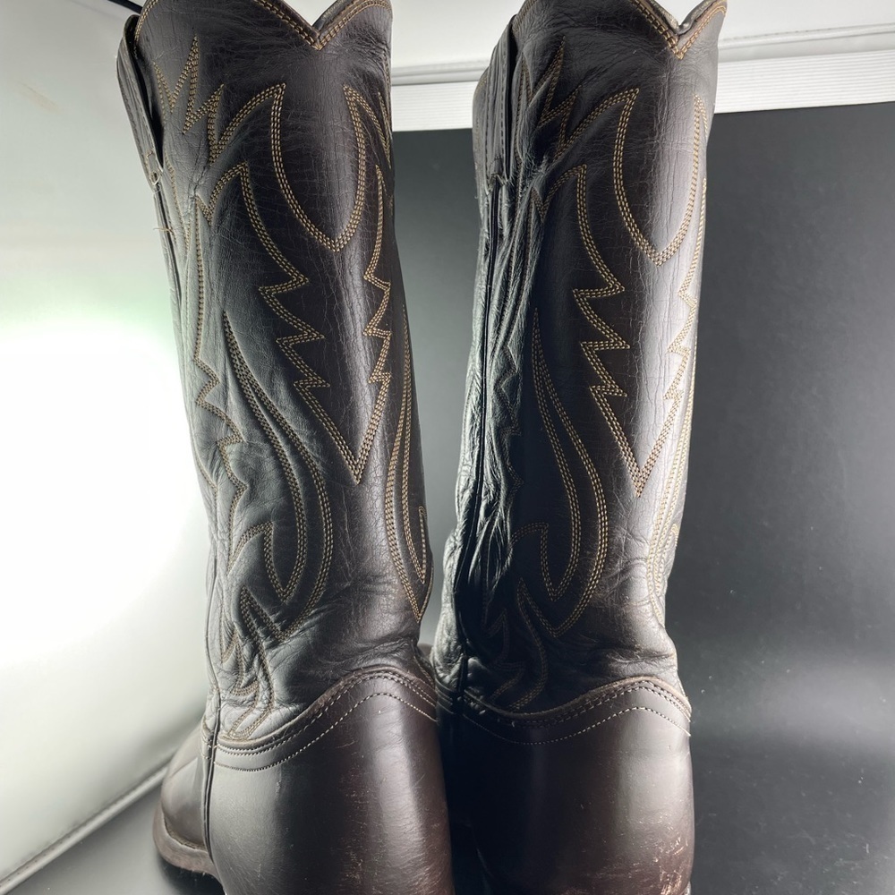 Justin 2908 Men's Boot with Brown 10B - Picture 14 of 15
